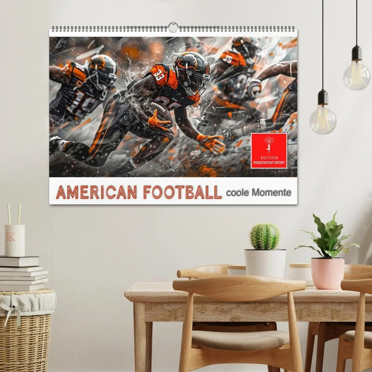 Bild: 9783569154148 | American Football - coole Momente (Wandkalender 2027 DIN A2 quer),...