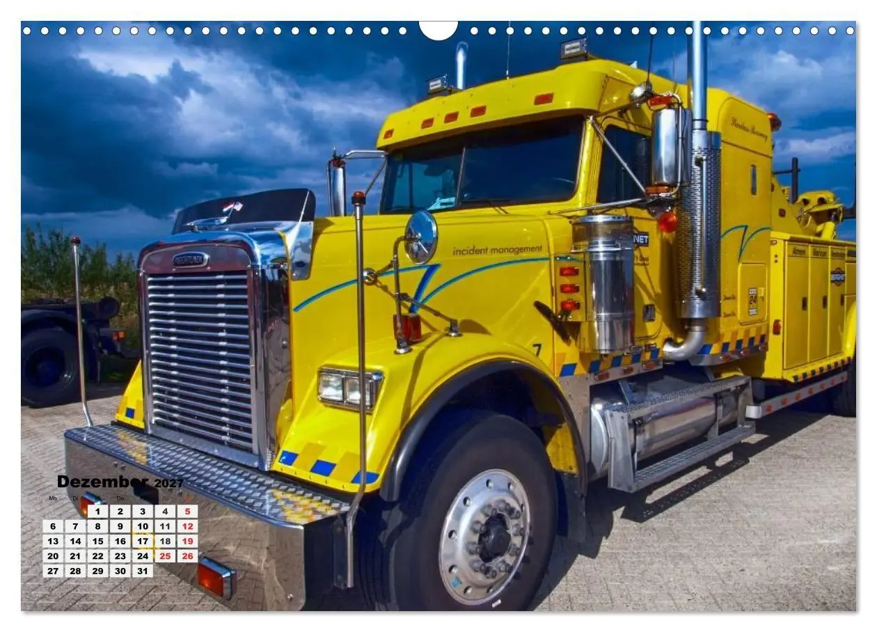 Bild: 9783569914148 | US-Trucks. Faszination Langhauber (Wandkalender 2027 DIN A3 quer),...