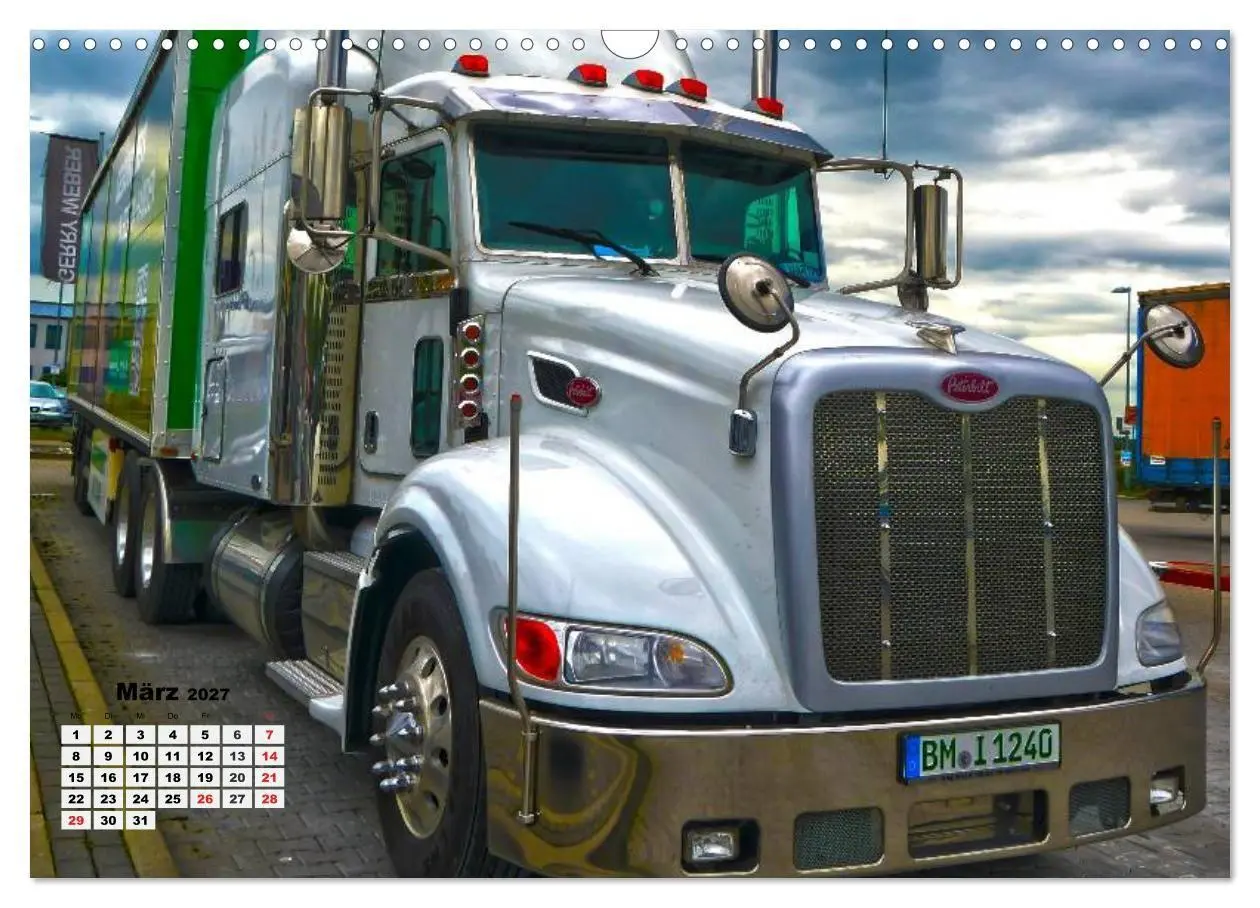 Bild: 9783569914148 | US-Trucks. Faszination Langhauber (Wandkalender 2027 DIN A3 quer),...