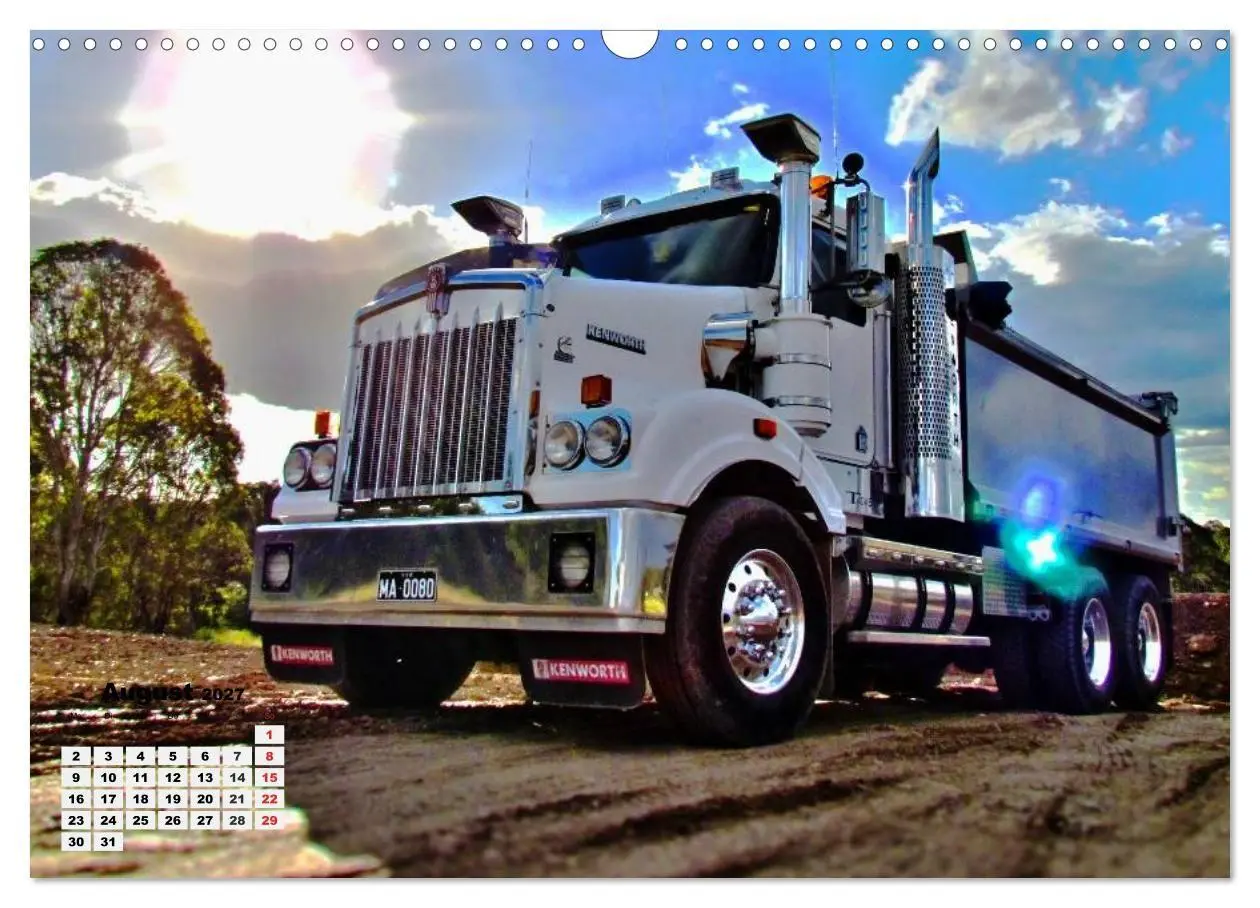 Bild: 9783569914148 | US-Trucks. Faszination Langhauber (Wandkalender 2027 DIN A3 quer),...