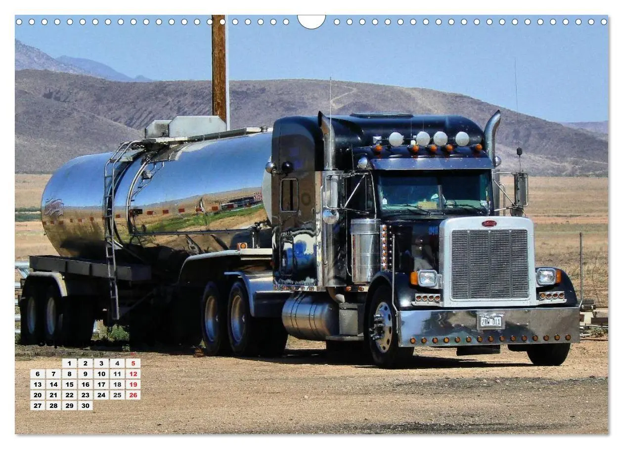 Bild: 9783569914148 | US-Trucks. Faszination Langhauber (Wandkalender 2027 DIN A3 quer),...