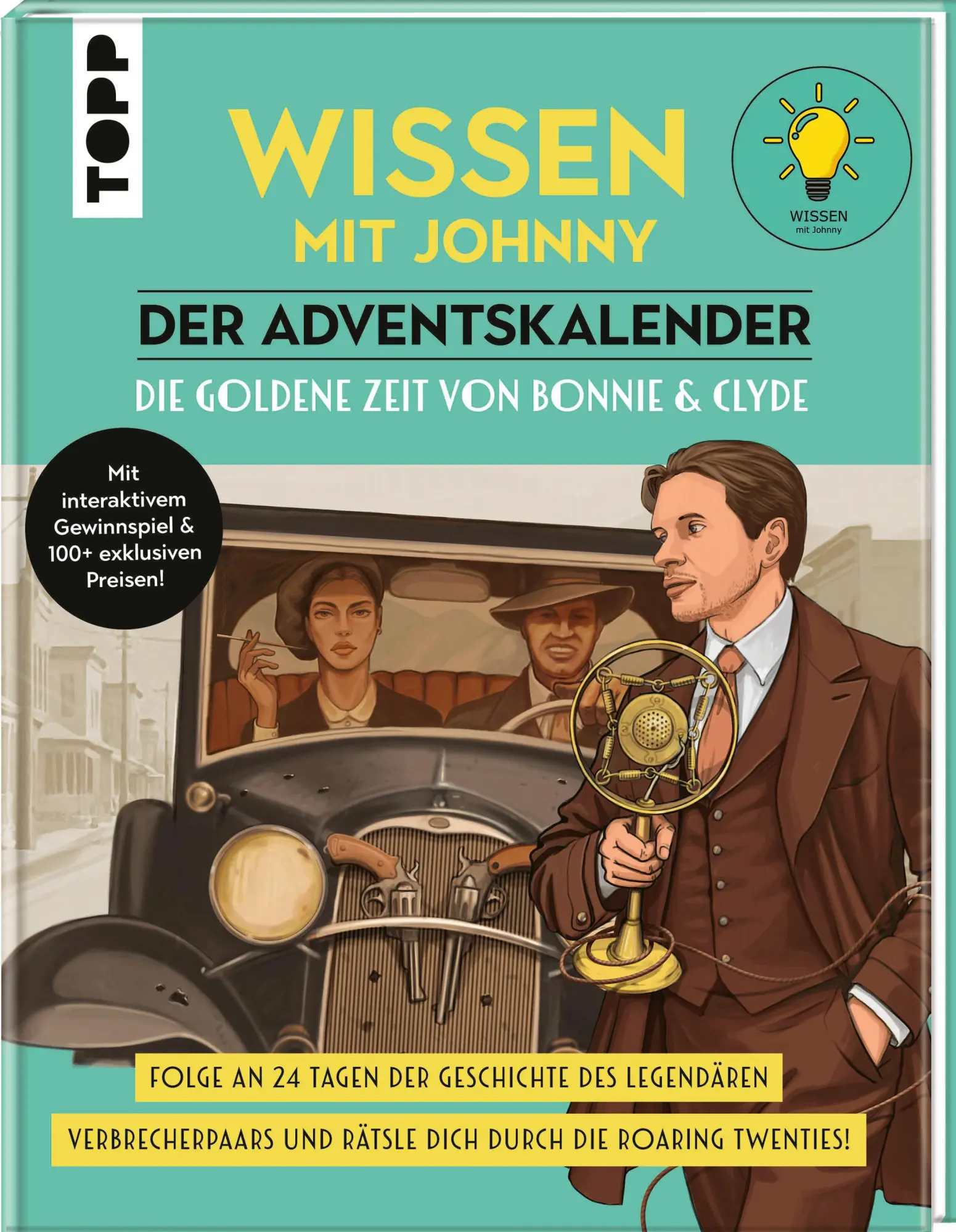 Cover: 9783735854148 | Wissen mit Johnny: Der Adventskalender. Die goldene Zeit von Bonnie...