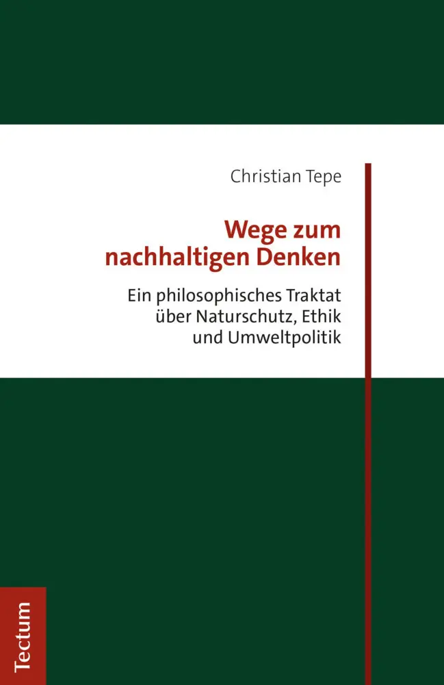 Cover: 9783828844148 | Wege zum nachhaltigen Denken | Christian Tepe | Taschenbuch | 83 S.