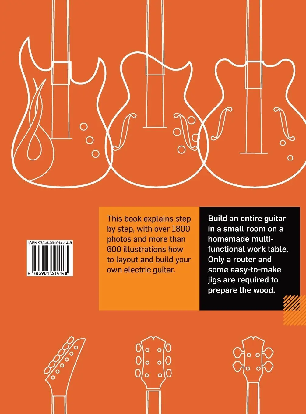 Rückseite: 9783901314148 | Building Electric Guitars | Martin Koch | Buch | Gebunden | Englisch