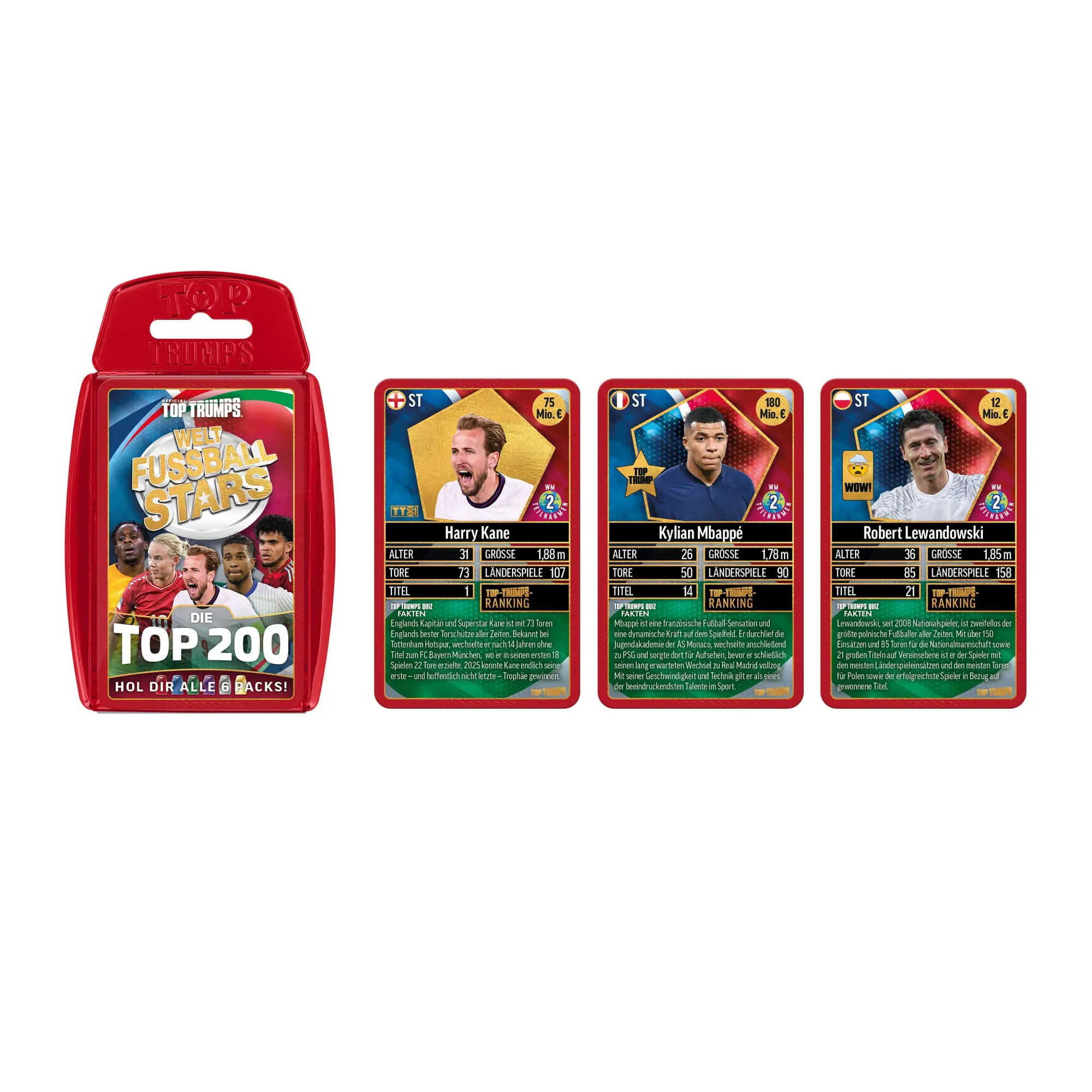 Bild: 5036905064248 | Top Trumps WFS 200 - Pack 1 | Spiel | Deutsch | 2026 | Winning Moves