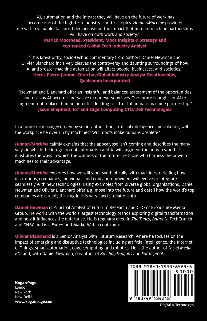 Rückseite: 9780749484248 | Human/Machine | The Future of Our Partnership with Machines | Buch