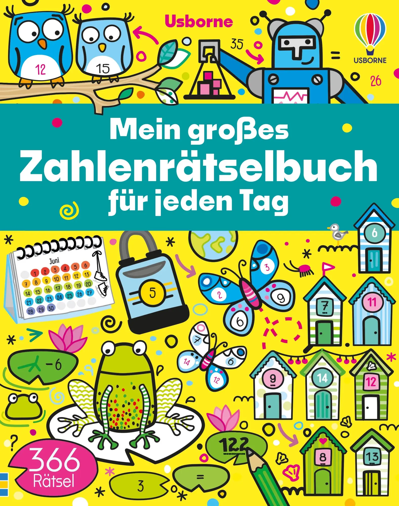 Cover: 9781035704248 | Mein großes Zahlenrätselbuch für jeden Tag | Phillip Clarke (u. a.)