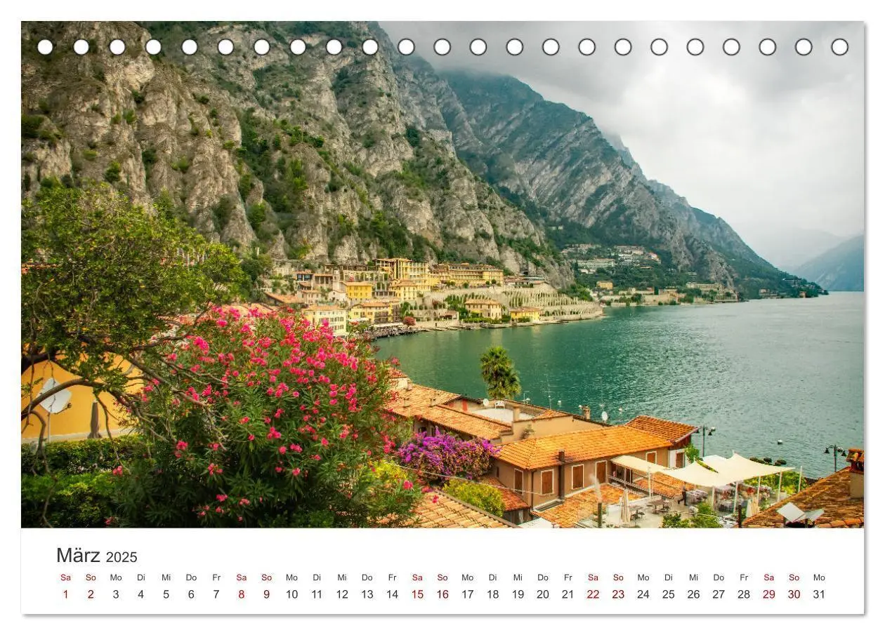 Bild: 9783435014248 | Limone sul Garda - Traumreiseziel (Tischkalender 2025 DIN A5 quer),...