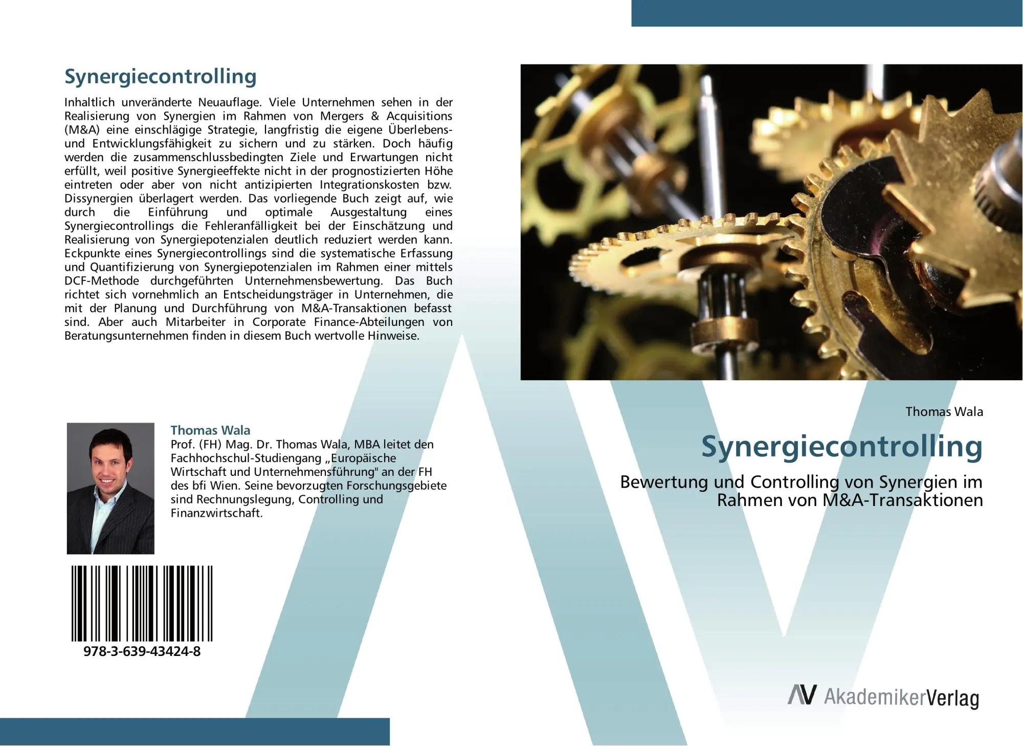 Cover: 9783639434248 | Synergiecontrolling | Thomas Wala | Taschenbuch | Paperback | 92 S.