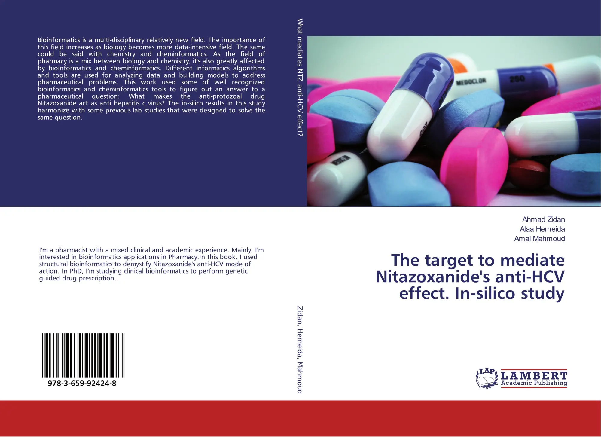 Cover: 9783659924248 | The target to mediate Nitazoxanide's anti-HCV effect. In-silico study