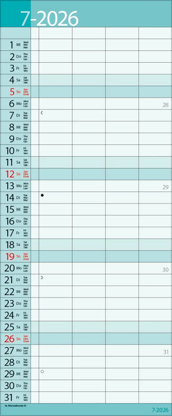 Bild: 9783731884248 | Family Timer Lifestyle 2026 | Verlag Korsch | Kalender | 14 S. | 2027