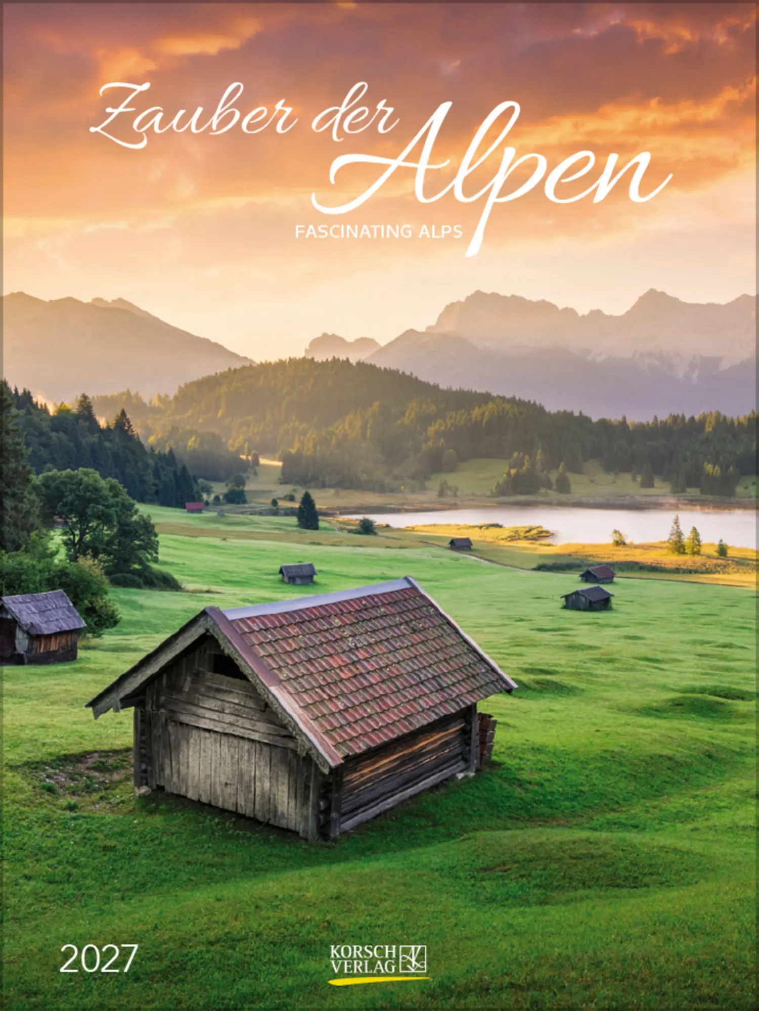 Cover: 9783819304248 | Zauber der Alpen 2027 | Korsch Verlag | Kalender | Spiralbindung