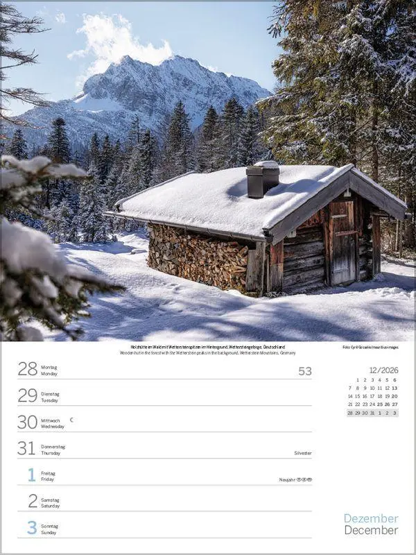 Bild: 9783819304248 | Zauber der Alpen 2027 | Korsch Verlag | Kalender | Spiralbindung