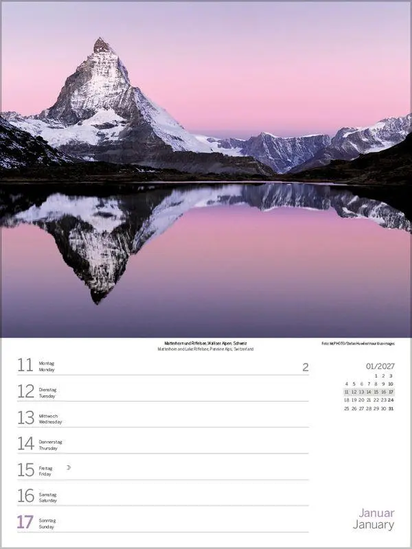 Bild: 9783819304248 | Zauber der Alpen 2027 | Korsch Verlag | Kalender | Spiralbindung