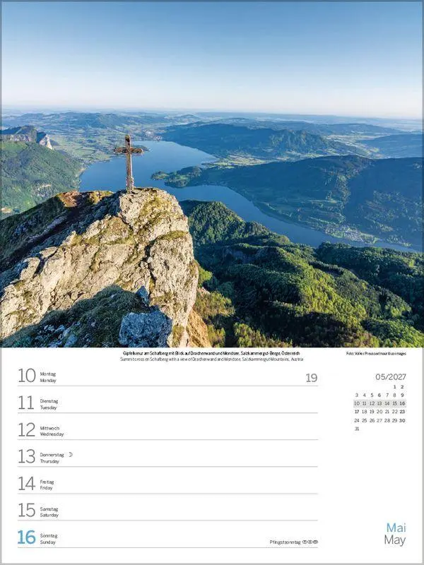 Bild: 9783819304248 | Zauber der Alpen 2027 | Korsch Verlag | Kalender | Spiralbindung