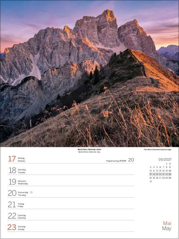 Bild: 9783819304248 | Zauber der Alpen 2027 | Korsch Verlag | Kalender | Spiralbindung