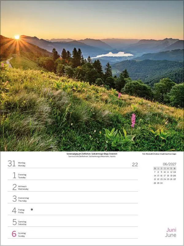 Bild: 9783819304248 | Zauber der Alpen 2027 | Korsch Verlag | Kalender | Spiralbindung