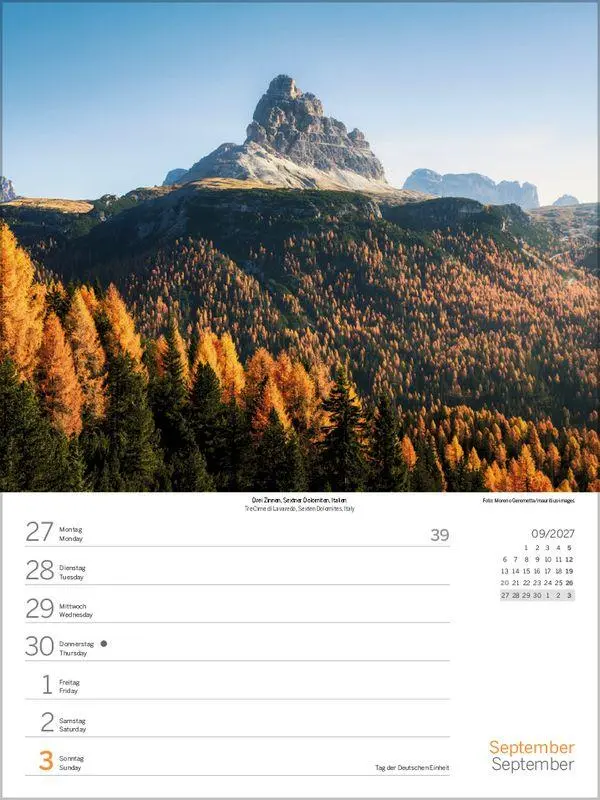 Bild: 9783819304248 | Zauber der Alpen 2027 | Korsch Verlag | Kalender | Spiralbindung