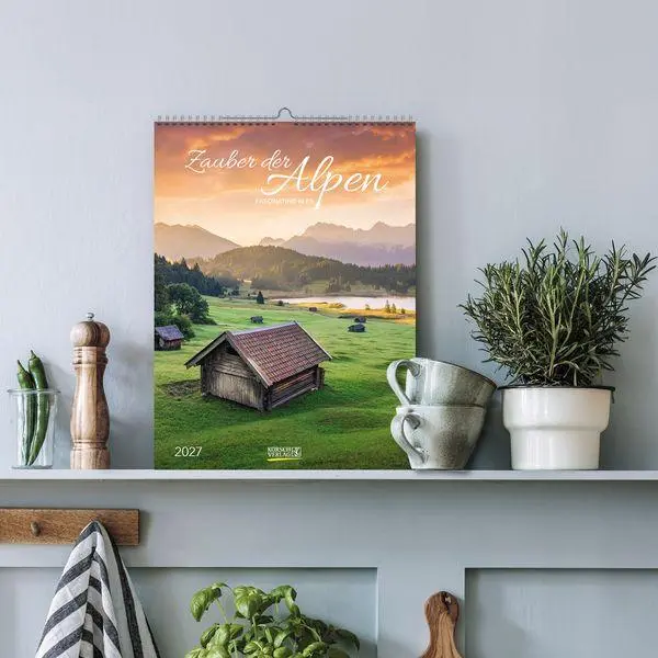 Bild: 9783819304248 | Zauber der Alpen 2027 | Korsch Verlag | Kalender | Spiralbindung