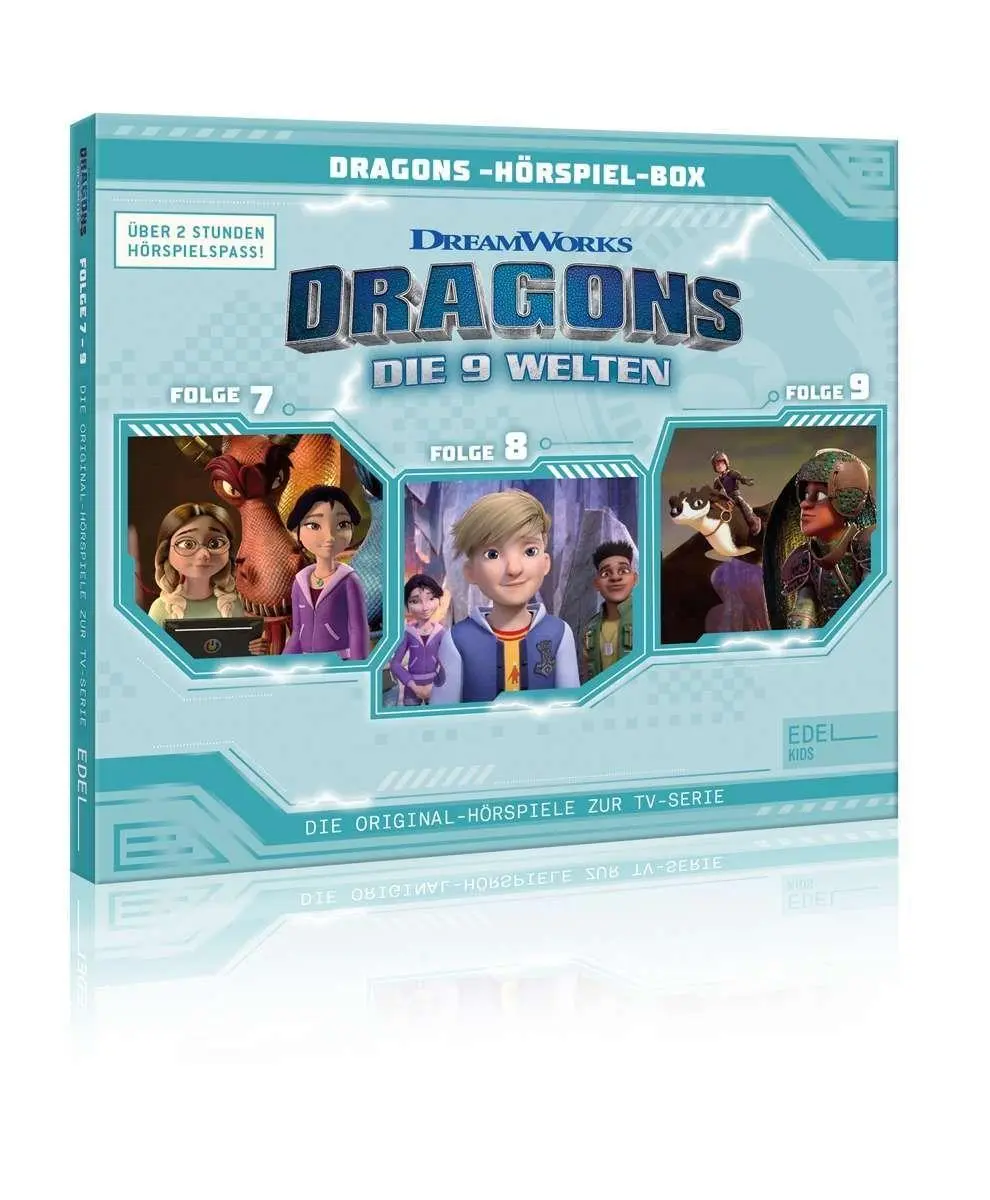 Cover: 4029759184348 | Hörspiel-Box,Folge 7-9 | Dragons-Die Welten | Audio-CD | 3 CDs | 2023