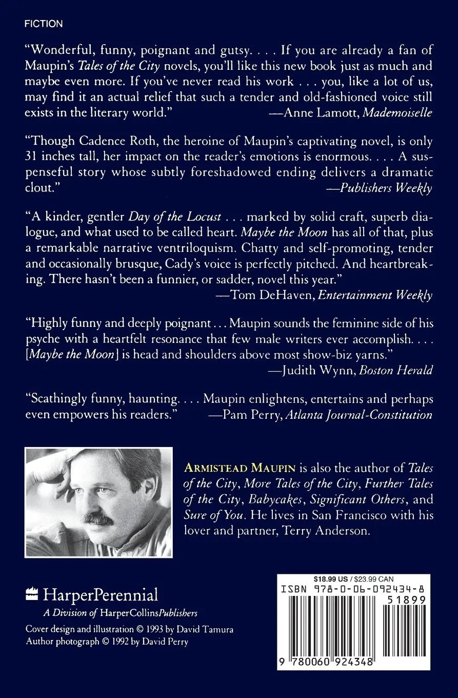 Rückseite: 9780060924348 | Maybe the Moon | Armistead Maupin | Taschenbuch | Englisch | 2019