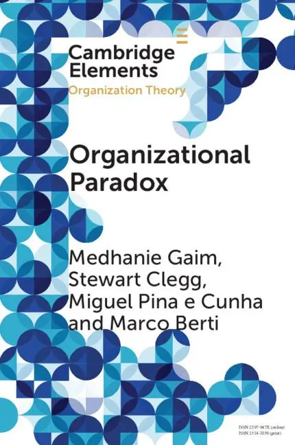 Cover: 9781009124348 | Organizational Paradox | Medhanie Gaim (u. a.) | Taschenbuch | 2022