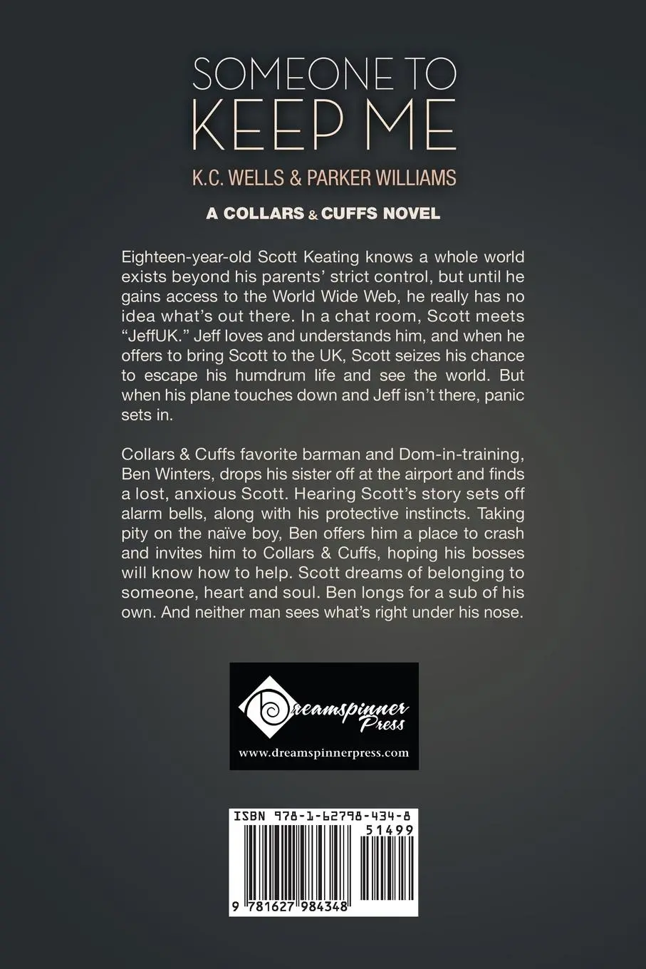 Rückseite: 9781627984348 | Someone to Keep Me | K. C. Wells (u. a.) | Taschenbuch | Englisch
