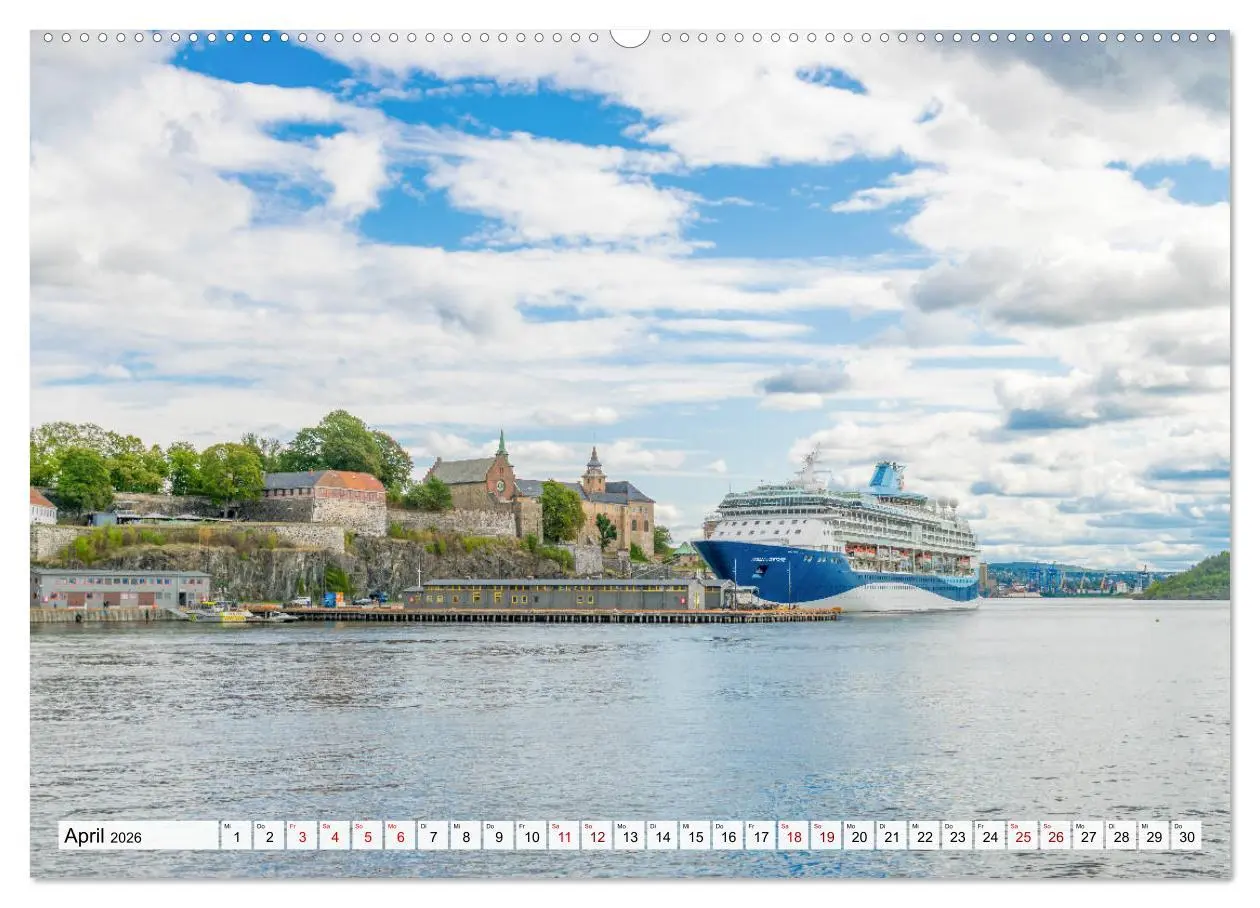 Bild: 9783457714348 | Zauberhaftes Oslo (hochwertiger Premium Wandkalender 2026 DIN A2...