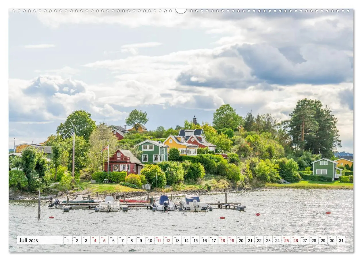 Bild: 9783457714348 | Zauberhaftes Oslo (hochwertiger Premium Wandkalender 2026 DIN A2...