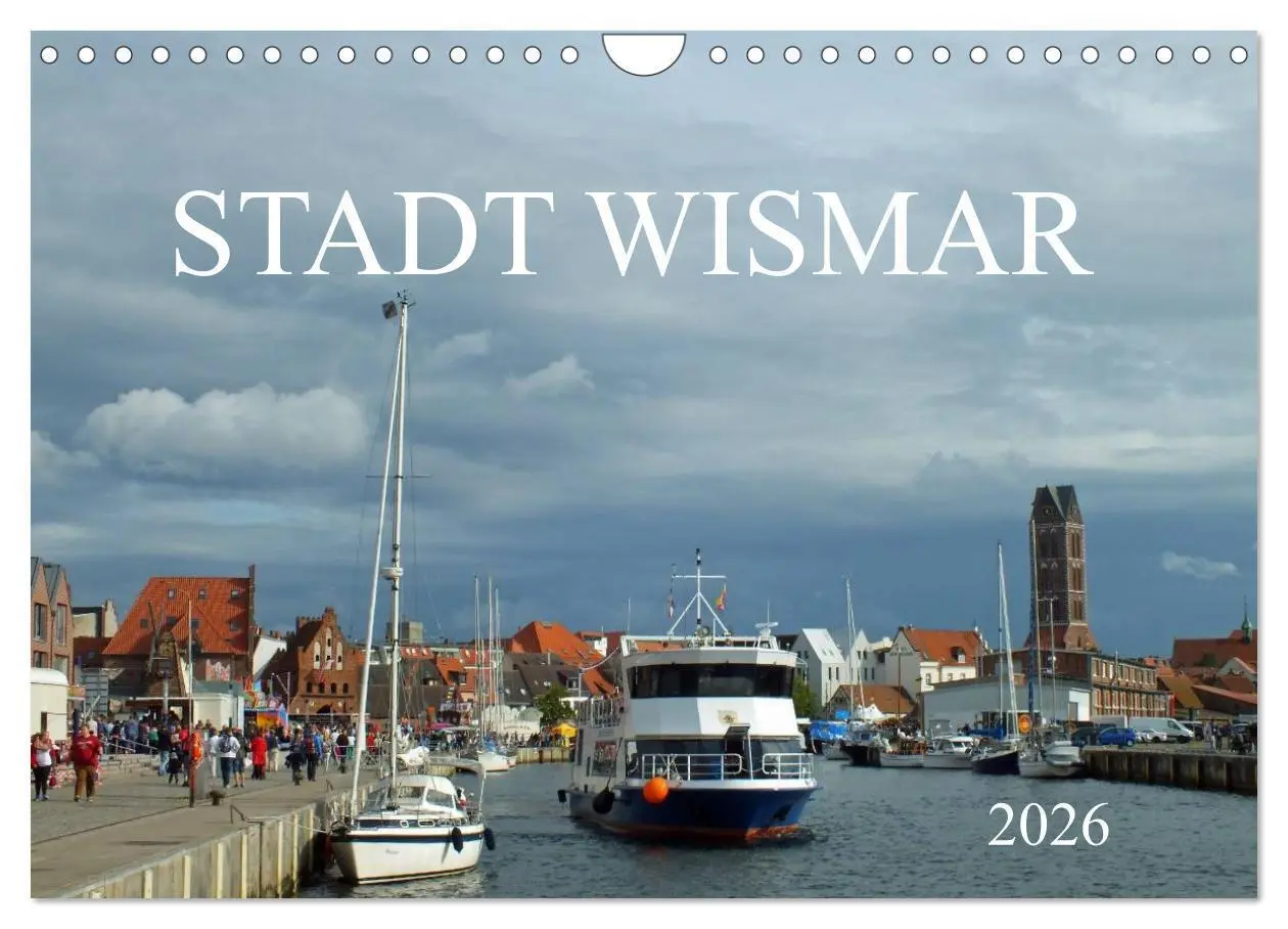 Cover: 9783457954348 | Stadt Wismar 2026 (Wandkalender 2026 DIN A4 quer), CALVENDO...