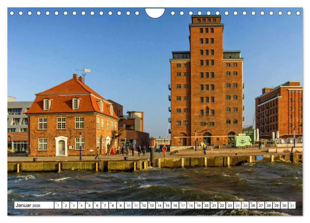 Bild: 9783457954348 | Stadt Wismar 2026 (Wandkalender 2026 DIN A4 quer), CALVENDO...