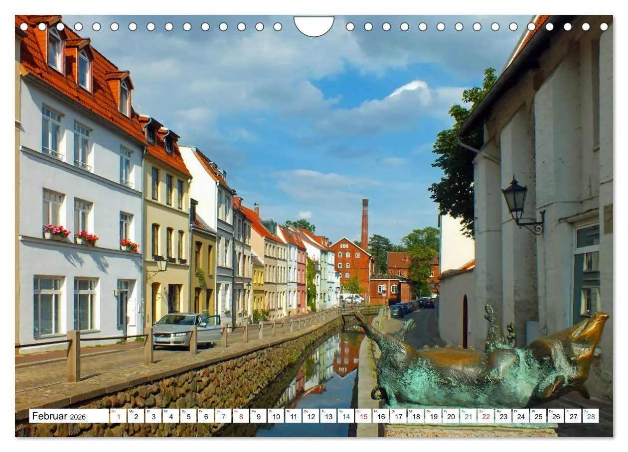 Bild: 9783457954348 | Stadt Wismar 2026 (Wandkalender 2026 DIN A4 quer), CALVENDO...