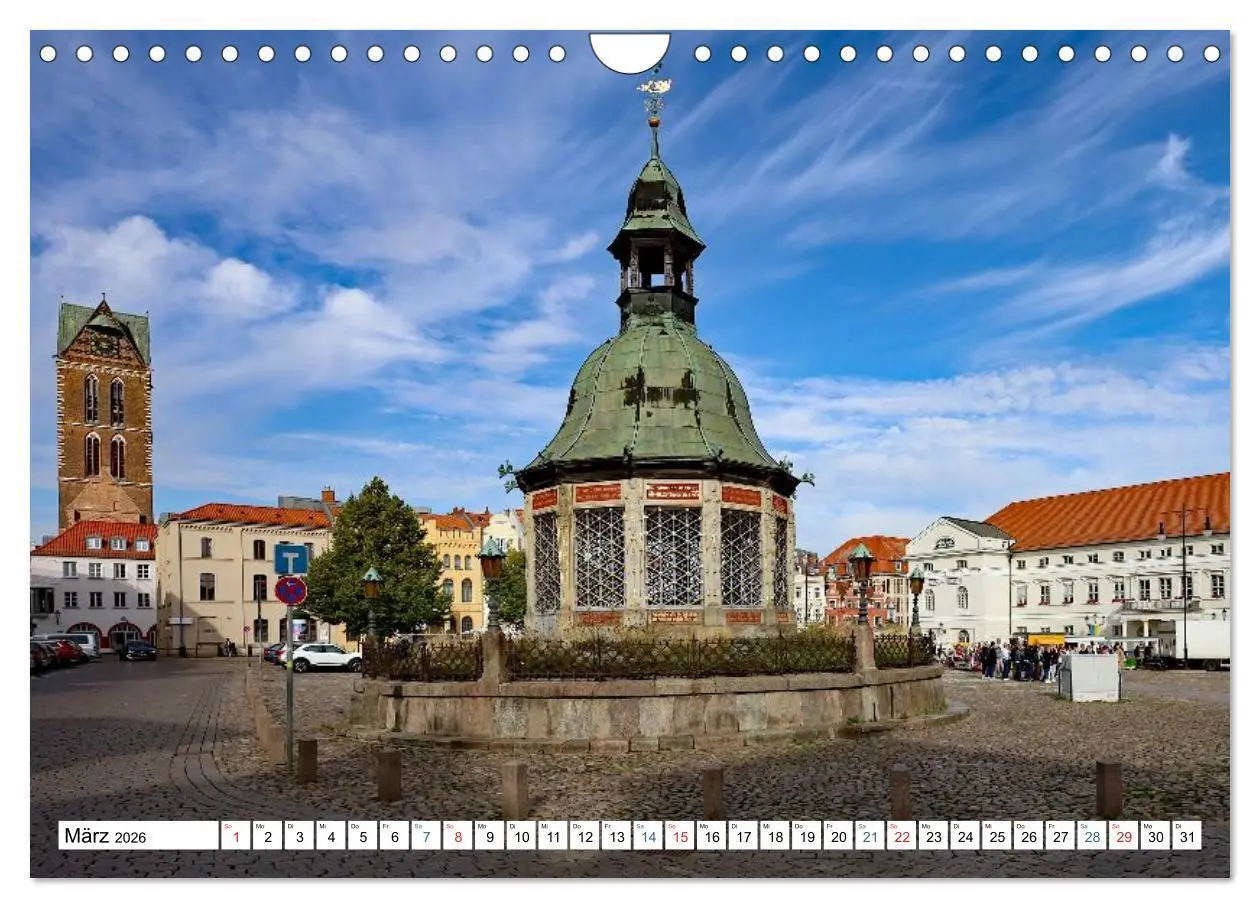 Bild: 9783457954348 | Stadt Wismar 2026 (Wandkalender 2026 DIN A4 quer), CALVENDO...