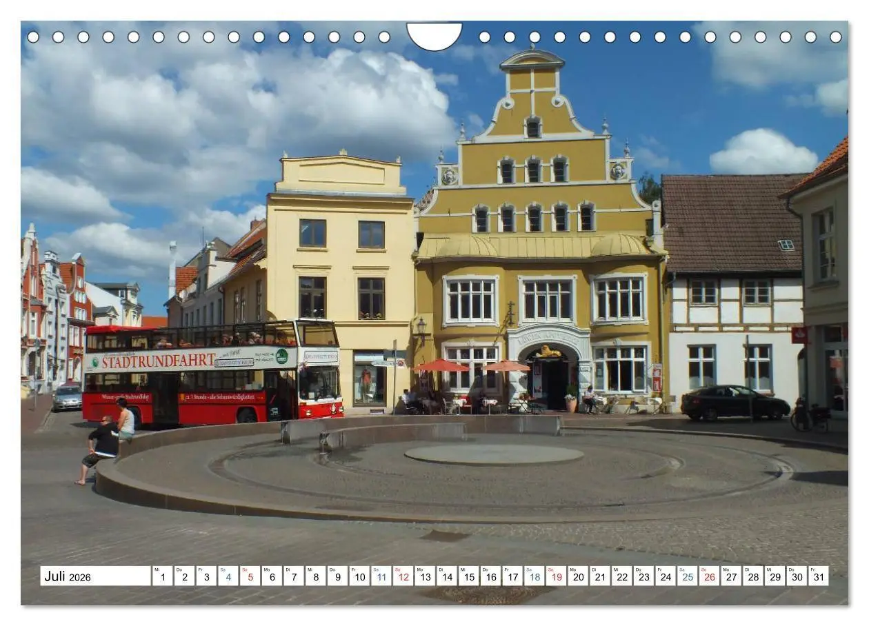 Bild: 9783457954348 | Stadt Wismar 2026 (Wandkalender 2026 DIN A4 quer), CALVENDO...