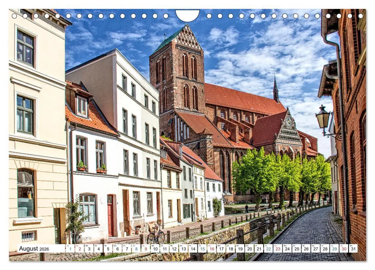 Bild: 9783457954348 | Stadt Wismar 2026 (Wandkalender 2026 DIN A4 quer), CALVENDO...
