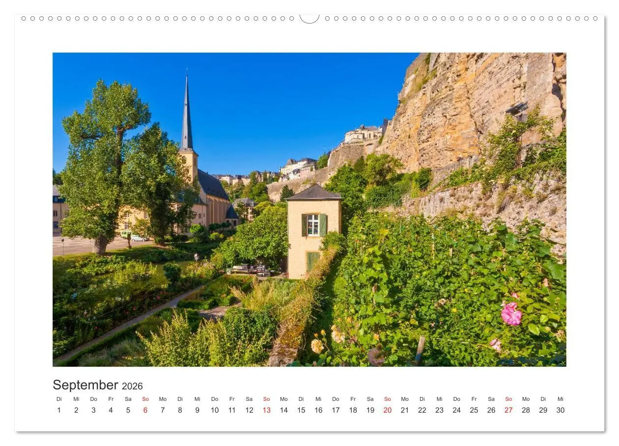 Bild: 9783516044348 | LUXEMBURG Stadt der Kontraste (hochwertiger Premium Wandkalender...