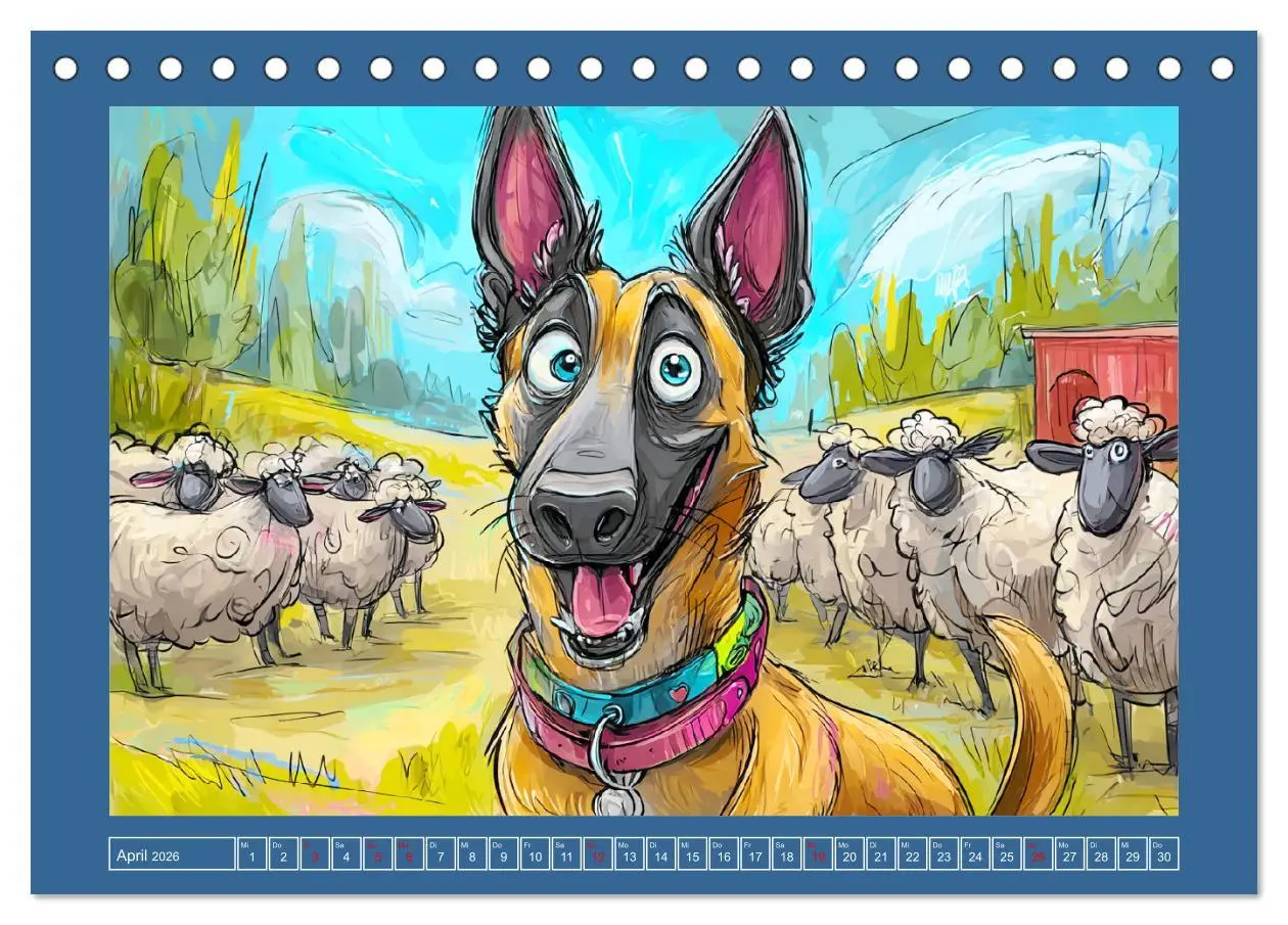 Bild: 9783516594348 | Malinois Fun. Lustige Cartoons vom Diensthund des Jahres!...