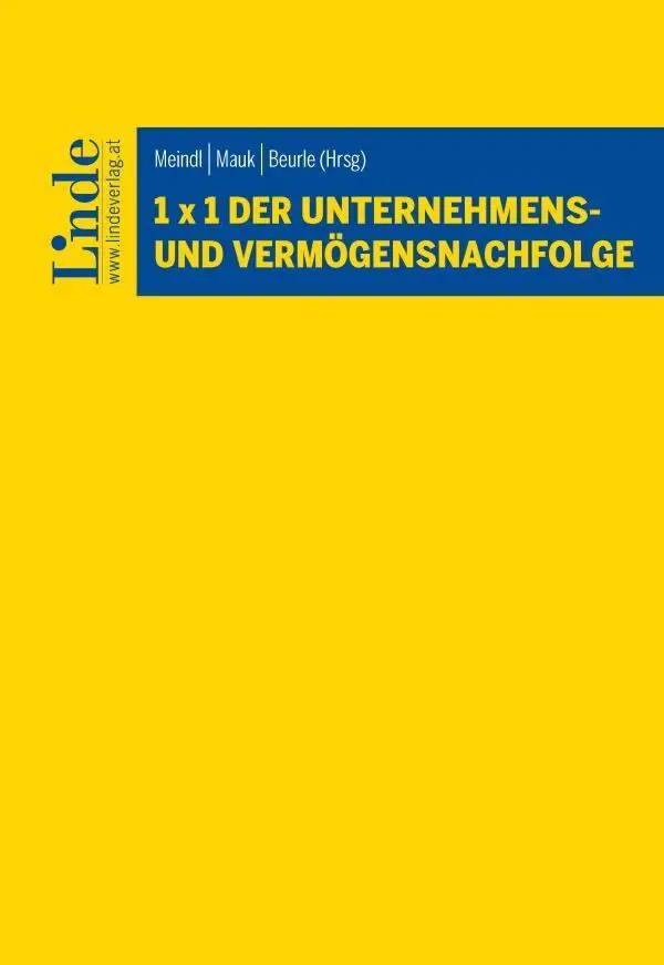 1 x 1 der Unternehmens- und Vermögensnachfolge
