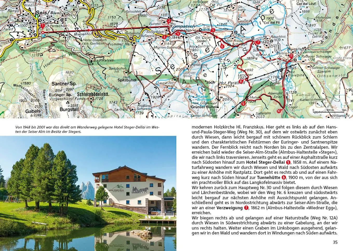 Bild: 9783763314348 | Seiser Alm | Franz Hauleitner | Taschenbuch | Rother Wanderführer
