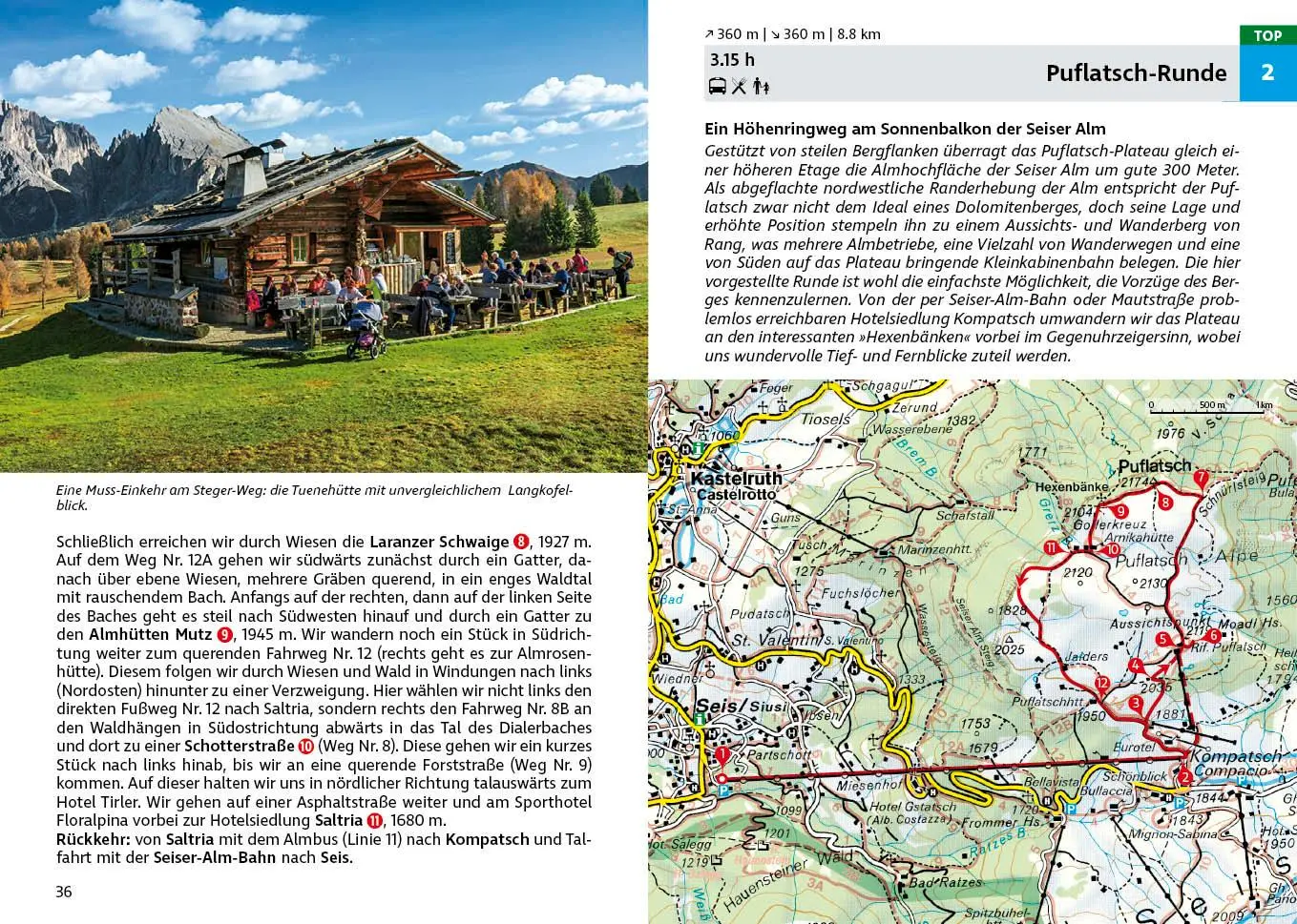 Bild: 9783763314348 | Seiser Alm | Franz Hauleitner | Taschenbuch | Rother Wanderführer