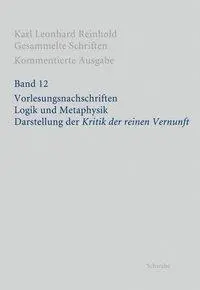 Cover: 9783796534348 | Vorlesungsnachschriften | Karl Leonhard Reinhold | Buch | LXI | 2015