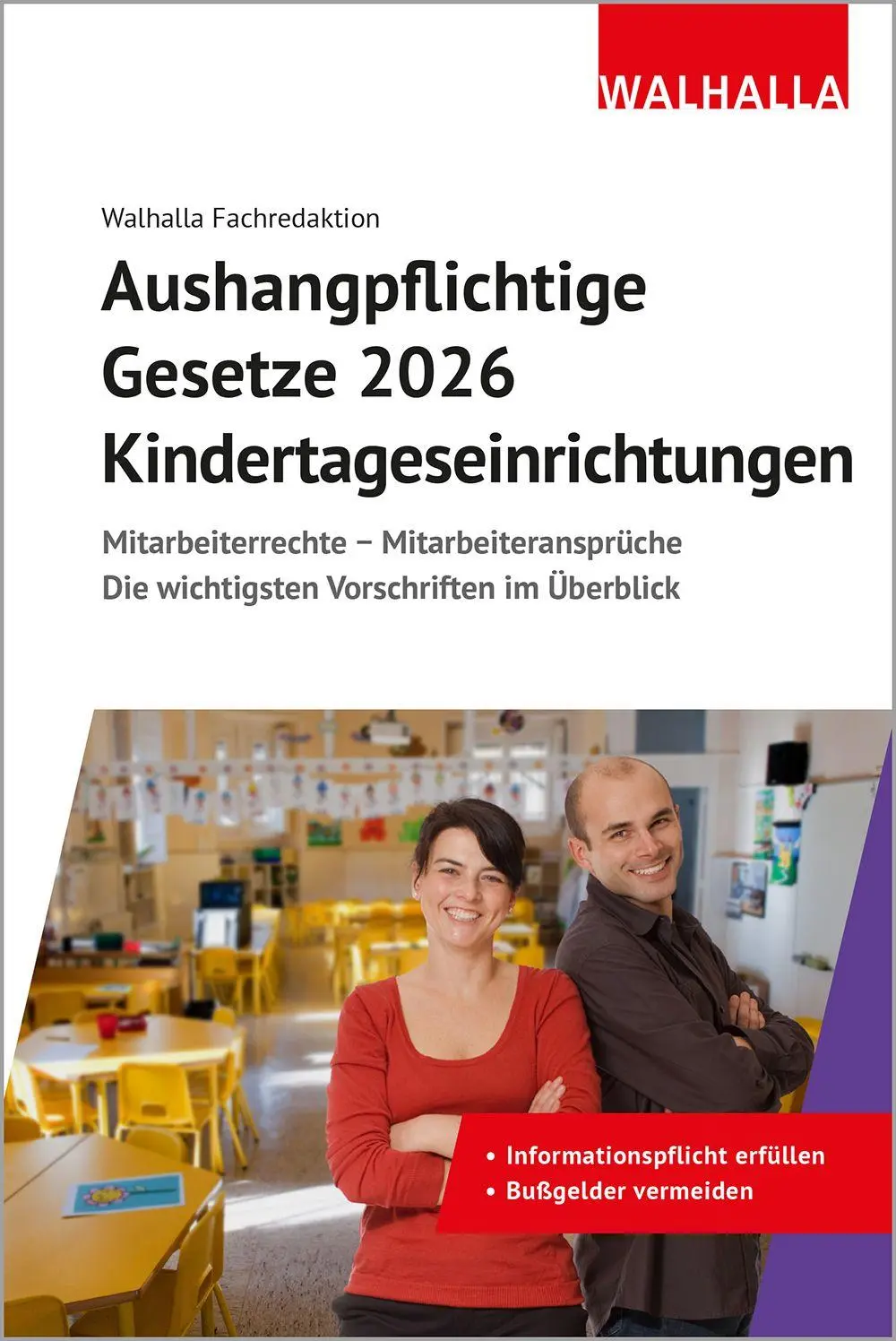 Cover: 9783802914348 | Aushangpflichtige Gesetze 2026 Kindertageseinrichtungen | Taschenbuch