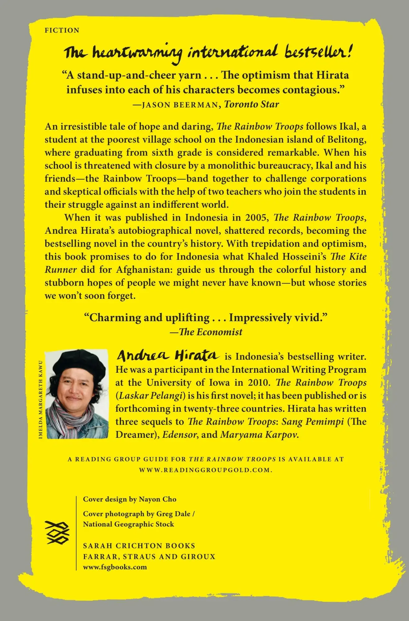 Rückseite: 9780374534448 | The Rainbow Troops | Andrea Hirata | Taschenbuch | 294 S. | Englisch