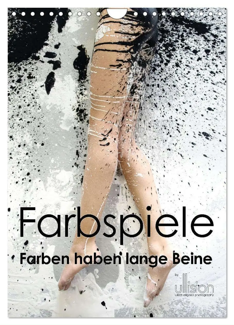 Cover: 9783435924448 | Farbspiele - Farben haben lange Beine (Wandkalender 2025 DIN A4...