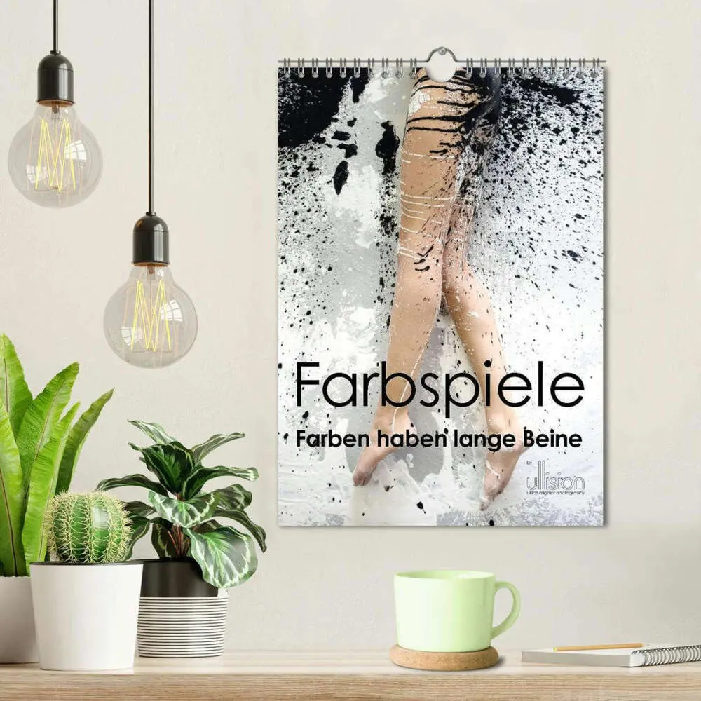 Bild: 9783435924448 | Farbspiele - Farben haben lange Beine (Wandkalender 2025 DIN A4...