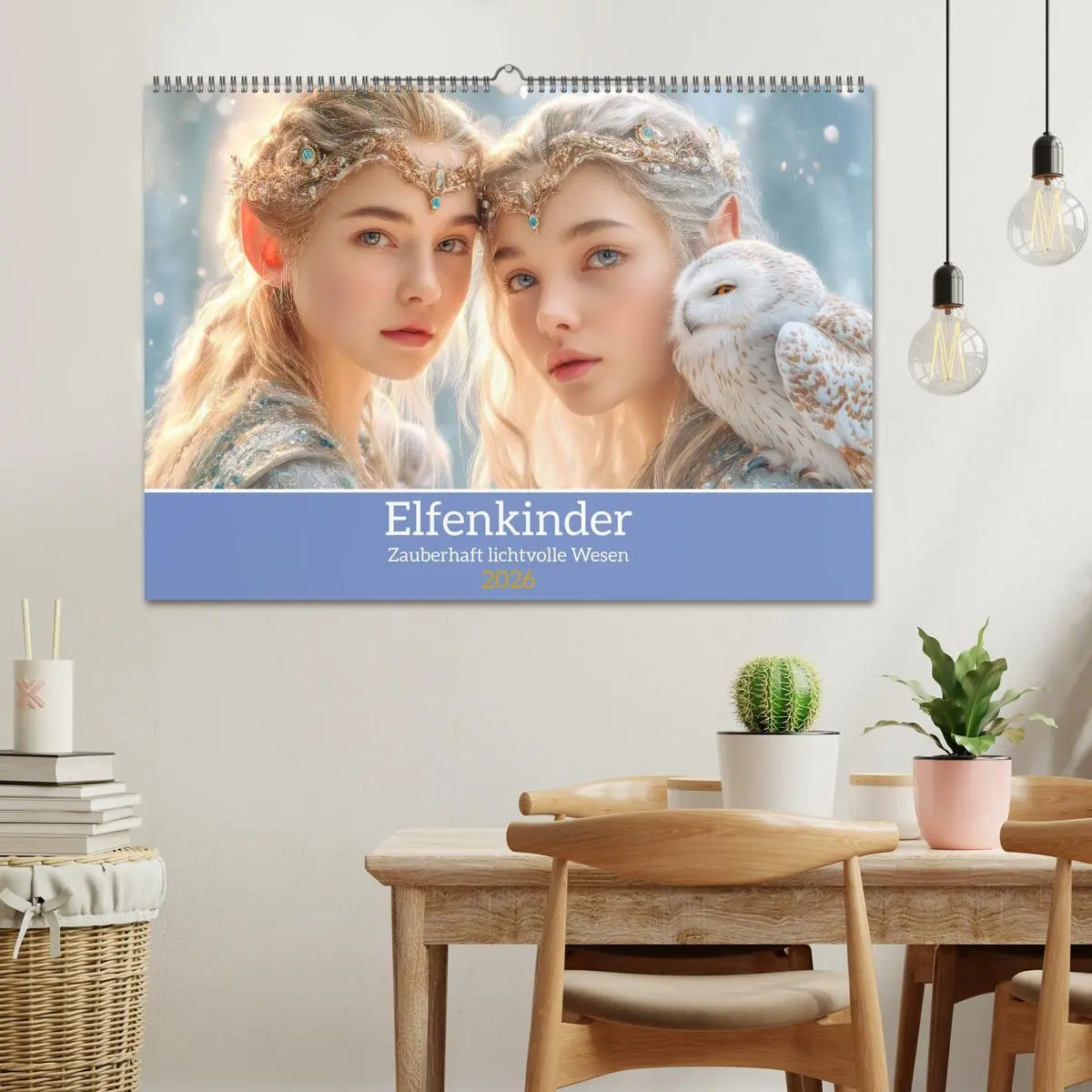 Bild: 9783516584448 | Elfenkinder - Zauberhaft lichtvolle Wesen (Wandkalender 2026 DIN A2...