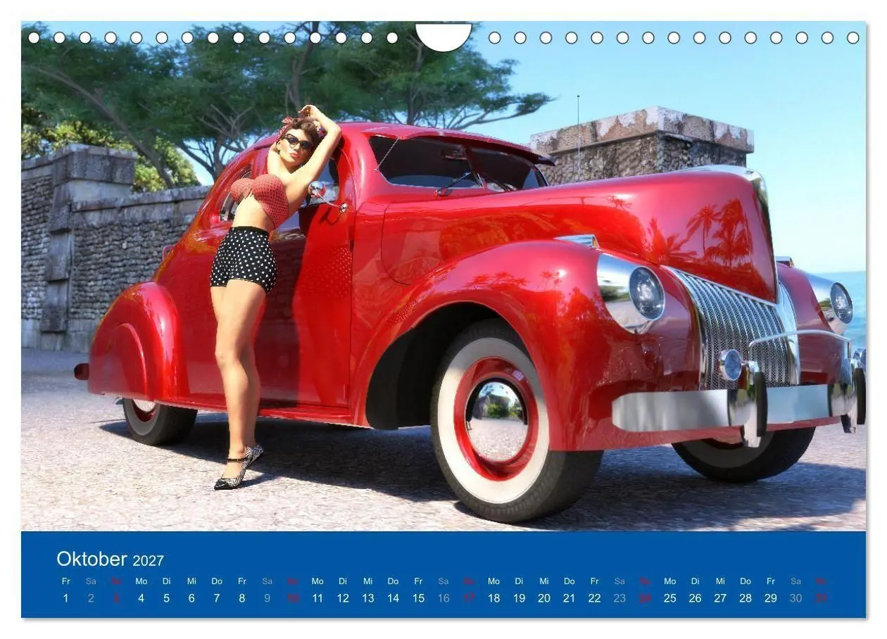 Bild: 9783569504448 | Freche Frauen und heiße Kisten (Wandkalender 2027 DIN A4 quer),...