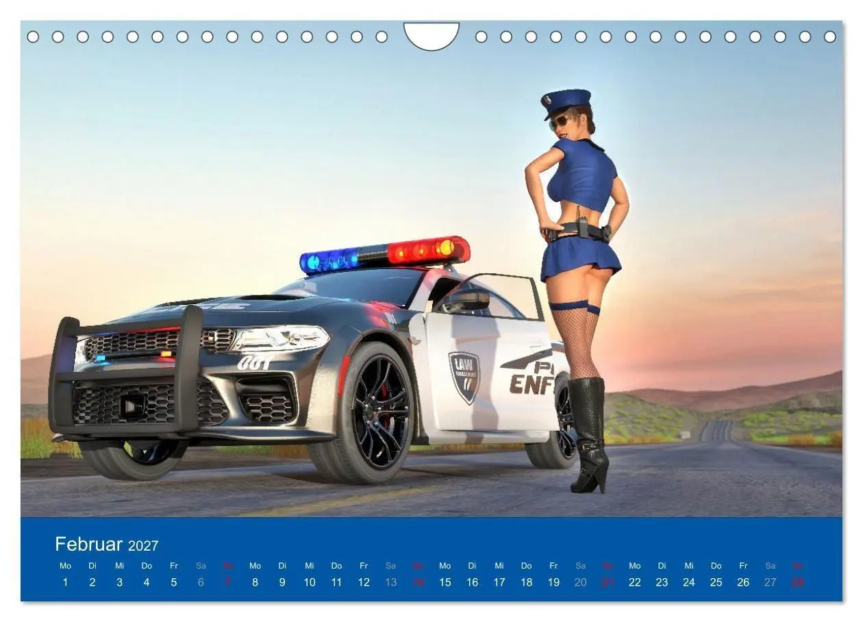 Bild: 9783569504448 | Freche Frauen und heiße Kisten (Wandkalender 2027 DIN A4 quer),...