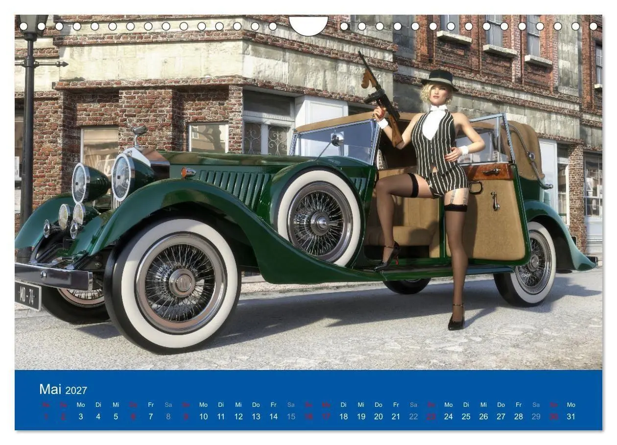 Bild: 9783569504448 | Freche Frauen und heiße Kisten (Wandkalender 2027 DIN A4 quer),...
