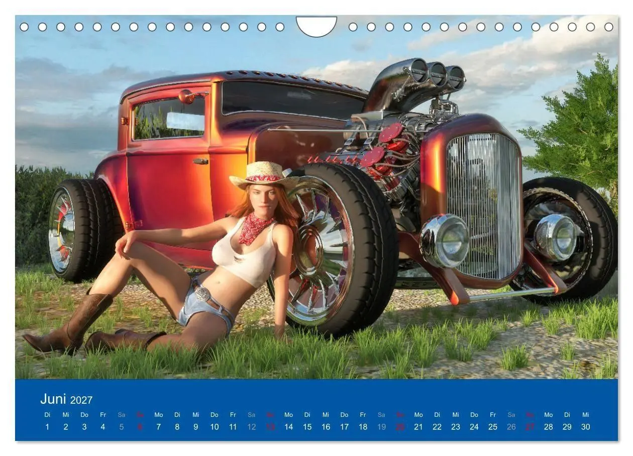 Bild: 9783569504448 | Freche Frauen und heiße Kisten (Wandkalender 2027 DIN A4 quer),...